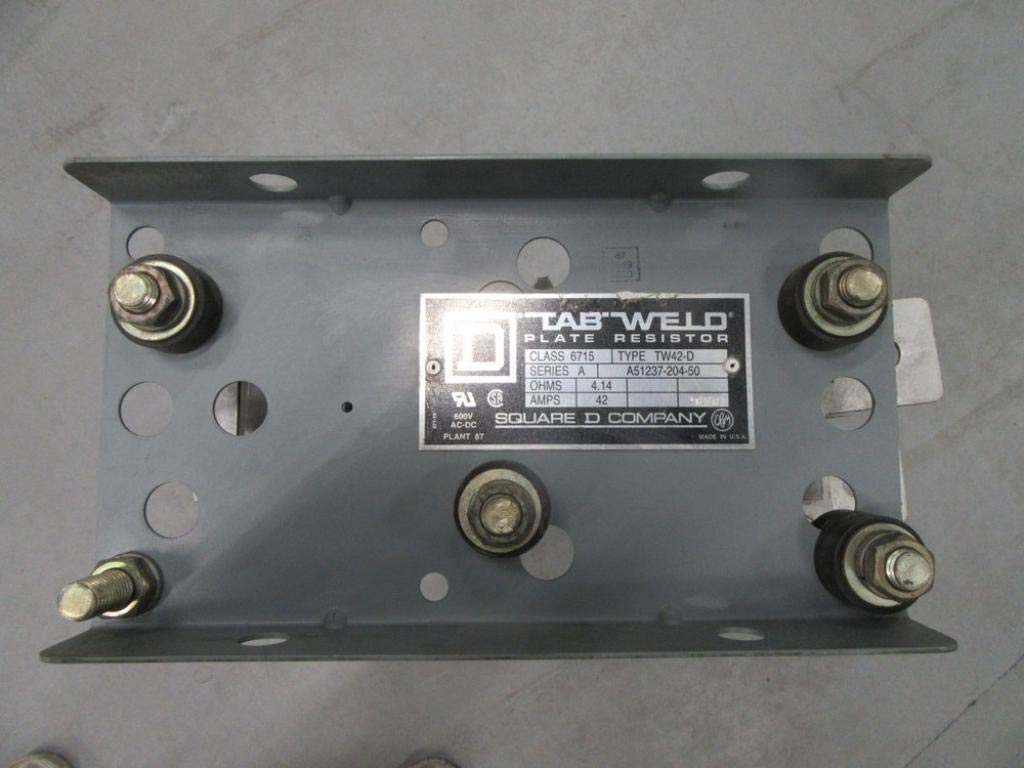 Square D 6715-TW42-D Plate Resistor A51237-204-50