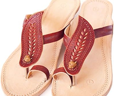 Handmade kolhapuri leather sandals,flats,bohemian sandals,women's leather shoe,flip flops,slip on shoe,kolhapuri chappal,boho