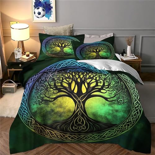 Housse de couette microfibre chat dormant parure de lit 220x240 anti-plis et facile d'entretien - 6