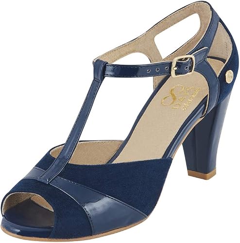 cklass 643-16 Zapato Tacón Mujer Confort 100% Piel Ligero Acojinado Azul  Marino Talla: 26 : Amazon.com.mx: Ropa, Zapatos y Accesorios