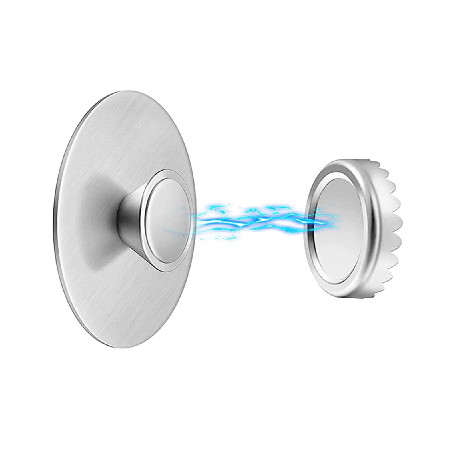 Jinpojun Porte-Savon Magnétique, Savon Magnétique Porte Aimanté à Ventouse, Porte-Savon Aimanté en Acier Inoxydable pour Baignoi