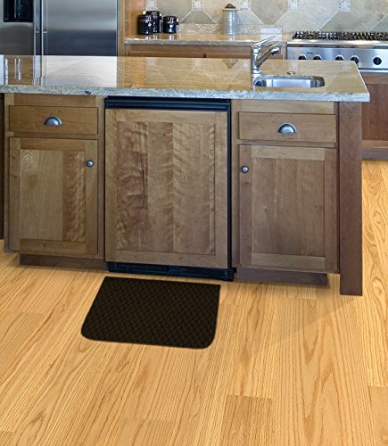 Garland Rug Town Square Area Rug, 18-Inch by 30-Inch, Mocha