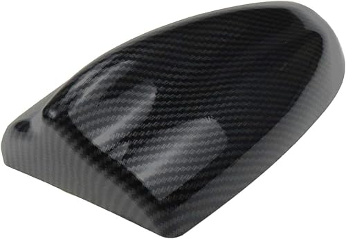 Miniatura 4 de Modengzhe Antena con forma de aleta de tiburón de 8 pulgadas de largo, montada en la parte superior del coche con base adhesiva de 6.890 x 3.740 in