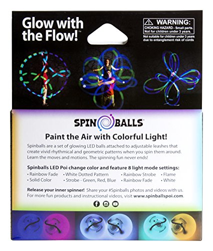 SPIN BALLS Glow.0 LED Poi Balls - Image 3
