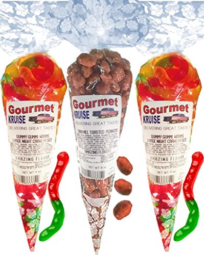 Gummy Worms y Caramel Toasted Peanuts 30 OZ miniatura 1