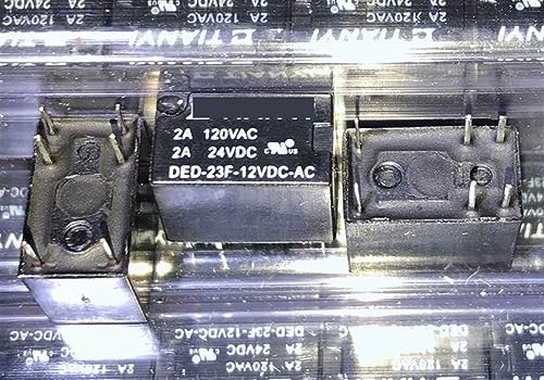 Relais 23F-12V-2A DED-23F-12VDC-AC pour réparer la domotique et automatiser la maison