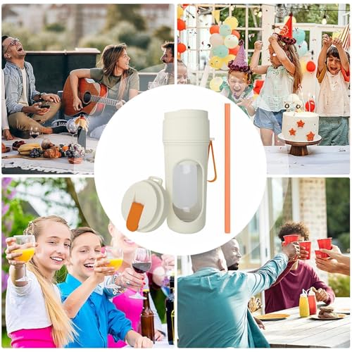 Mélangeurs portables électriques de 450 ml pour shakes de protéines