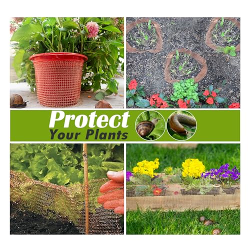 Image of Copper Mesh Rodent Control Copper Wool for Slugs Mice Pest Snail Bird Control 4 inch x 50 in Copper Wire for Weep Hole Covers Rodent Mesh