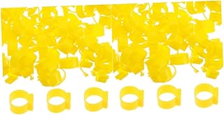 POPETPOP 200 Pçs Suprimentos Para Estofamento De Tornozelo Suprimentos Para Gamefowl Material Para Animais De Estimação Clipes De Identificação De Pássaros Faixa De Tornozelo De Pássaro