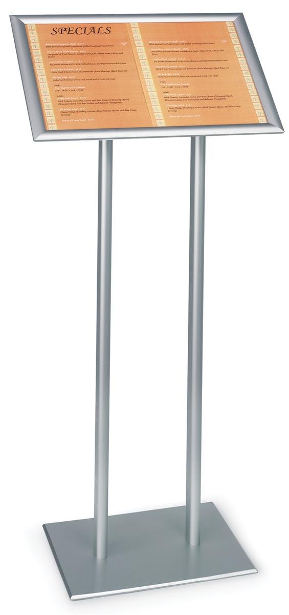 Amazon.com : Displays2go 14 x 22 Sign Stand - Snap Open Frame