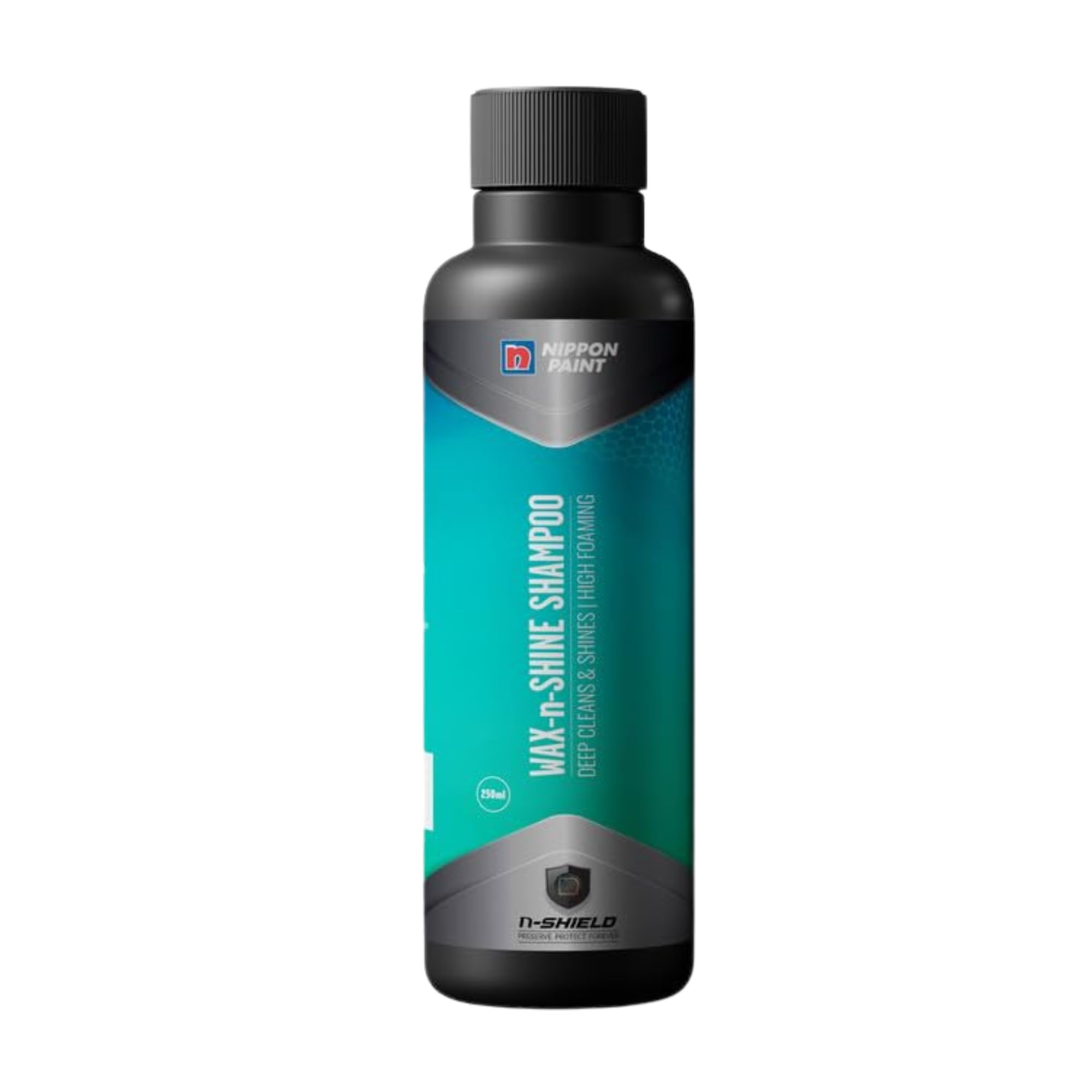 Nippon Paint n-Shield Wax-n-Shine Car Wash Shampoo 250ml | Cleans & Waxes in One Step, High Foam, Glossy Finish-image-29