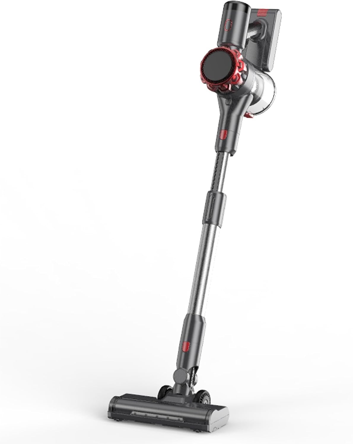 S3P Cordless Vacuum Cleaner, 45kPa Powerful Suction Vacuum Cleaners for Home, 55-Min Runtime Rechargeable Stick Vacuum, Self-Standing, for Pet Hair Carpet Hard Floor, LED Display Vermeil