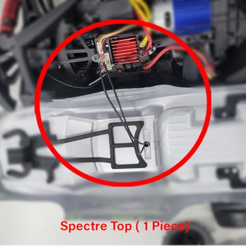 Image of Mirana Spectre 4WD Accessories - Compatible only with The Spectre 4WD Hobby Grade RC Car Toy - Spectre Top (1 Piece -Green)