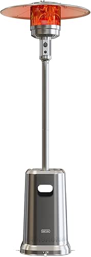 EAST OAK 50,000 BTU Patio Heater for Outdoor Use with