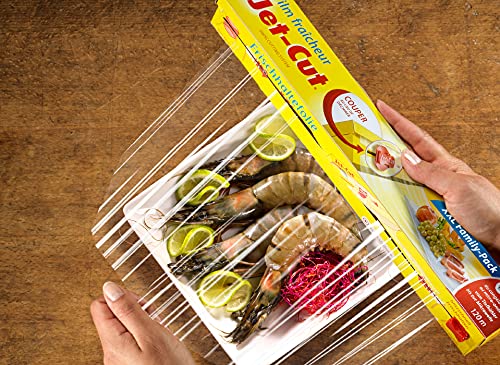 Jet-Cut Film Alimentaire à Découper Format Gastronomie PVC, Transparent