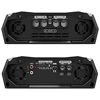 Vista 4 de Stetsom Bravo BASS 5000 - Amplificador de audio para automóvil de 1 ohmio, 5000.1 5K vatios RMS, 5000x1, 1Ω estable, calidad de sonido, crossover