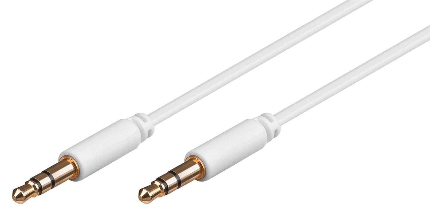 Goobay 69114 3.5 mm Jack Connector Cable, Gold-Plated, 3 m Cable Length