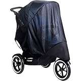  PHIL&TEDS - Protection soleil pour poussette navigator double