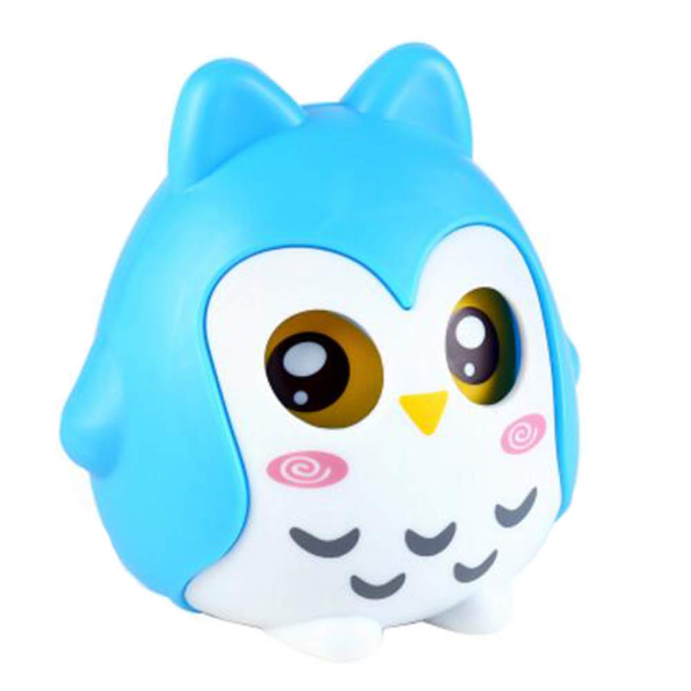 Wenwan Owl Animal Coin Piggy Bank Creative Money Box Plastic Gifts Children'S Coin Bank Birthday Home Decoration for Boys or Girls