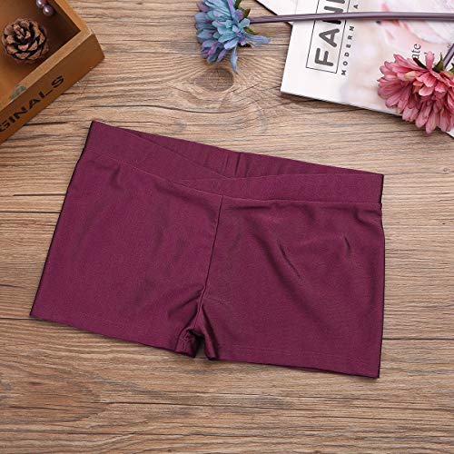 iiniim Kids Girls Stretch Cotton Gymnastics Ballet Dance Booty Shorts Workout Sports Yoga Cycling Running Active Shorts4