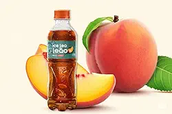 Chá Ice Tea Leão Sabor Pêssego 450ml - 6 Unidades