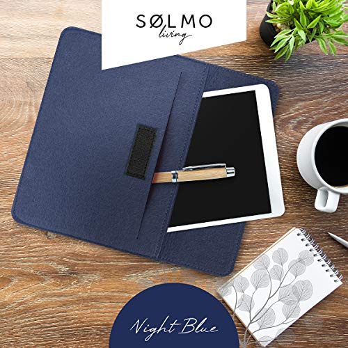 Solmo-I-Funda-Tablet-de-fieltro-101-11-Pulgadas-Universal-I-Funda-Tablet-10-Pulgadas-Funda-Tablet-Samsung-Portatil-de-la-Tableta-del-Caso-de-Fieltro-I-Azul