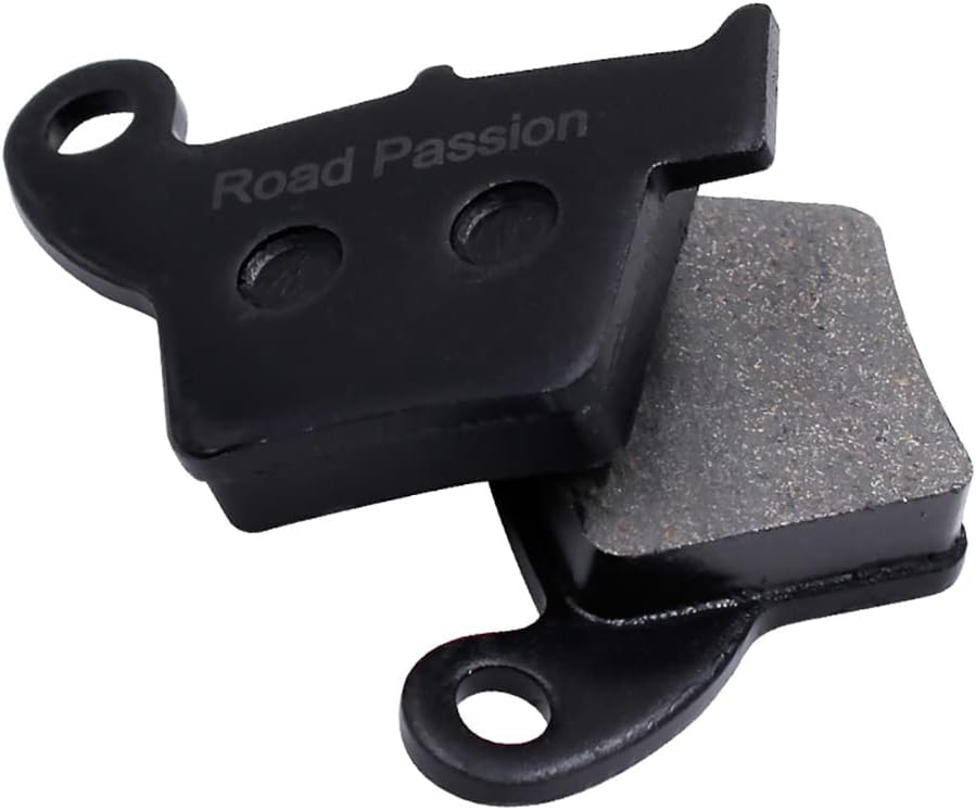 Road Passion Carbon Fiber Front & Rear Brake Pads for HONDA CR125R CR250R 2002-2007 / CRF250R CRF250X 2004-2009 / CRF 450R CRF 450X 2002-2009
