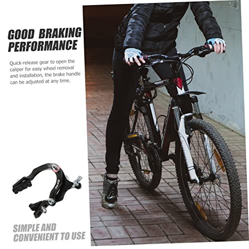 Gafoki Bike Attachment For Kids Bike Accessories For Kids De Para Niños 1 Pair Bicycle Front Brake Bicycle Caliper Bmx Brake Kit Bike Brake C Clip Bike C Brake Shoes Caliper #TOP2