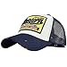 heekpek Gorras Hmobre Beisbol con Visera Gorra de Rejilla Bordados de Verano Mujer Transpirable Casual Gorras Rapero Trucker Hombre Viseras Hombre Retro (Gris)