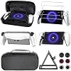 Paquete de accesorios YOOWA para PS Portal - Kit de accesorios negro para PlayStation Portal Remote Player con funda de transporte, cubierta protectora, set de protectores de pantalla, soporte y agarres para pulgares PS5 Portal, 13 ene 2025 | de YOOWA 2