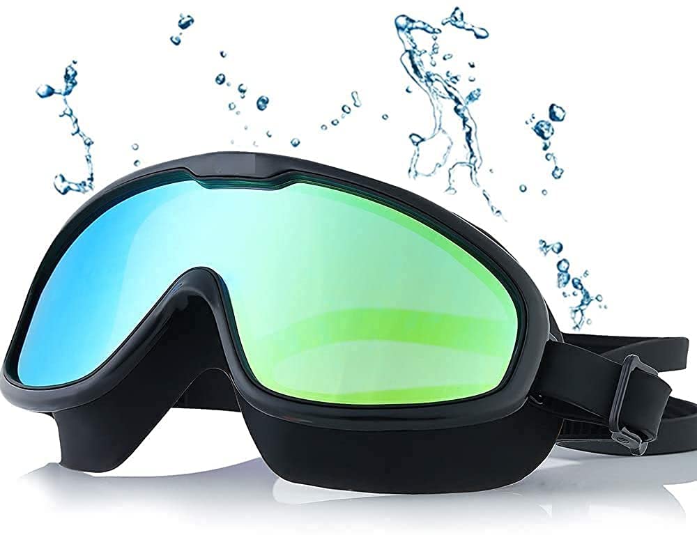Overa Swim Goggles, Anti-UV Leak Proof Big Frame Adult Swim Goggles - Swimming Goggles for Men And Women, Anti-fog Youth Swim.-picture-19