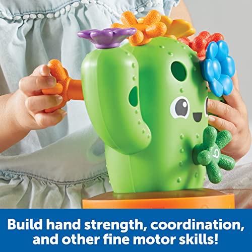 Learning Resources Carlos the Pop & Count Cactus - 16 Pieces, Age 18+ Months Toddler Learning Toys, Preschool Toys, Educational Toys for Kids - Image 4