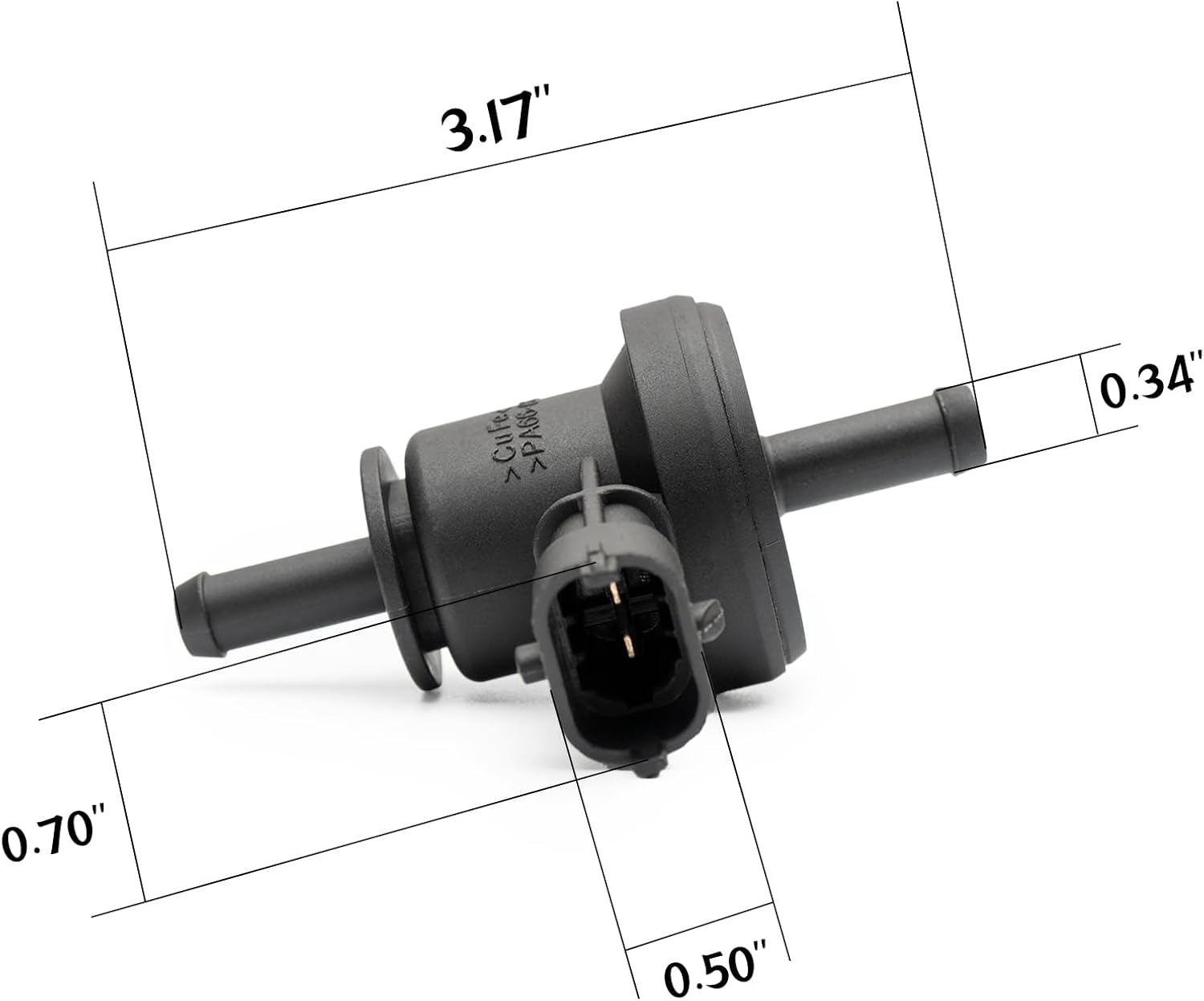 289103E100 Vapor Canister Purge Valve Compatible with Hyundai 2006-2009 Santa Fe 2.7L,2011-2014 Sonata 2.4L.KIA 2007-2013 Optima 2.4L 2.7L,2007-2010 Rondo 2.7L.