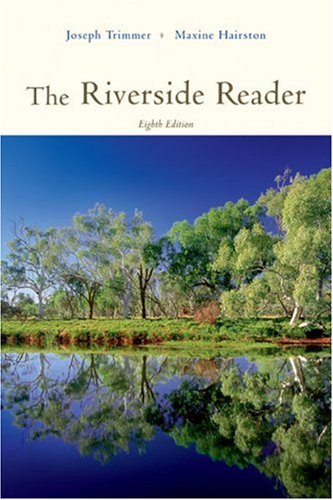The Riverside Reader: Trimmer, Joseph F., Hairston, Maxine ...