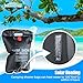 MUXSAM Solar Shower Bag for Camp, 5 Gallons/20L Portable Camping Shower Bag with Removable Hose and On-Off Switchable Shower Head for Camping Beach Swimming Outdoor Traveling
