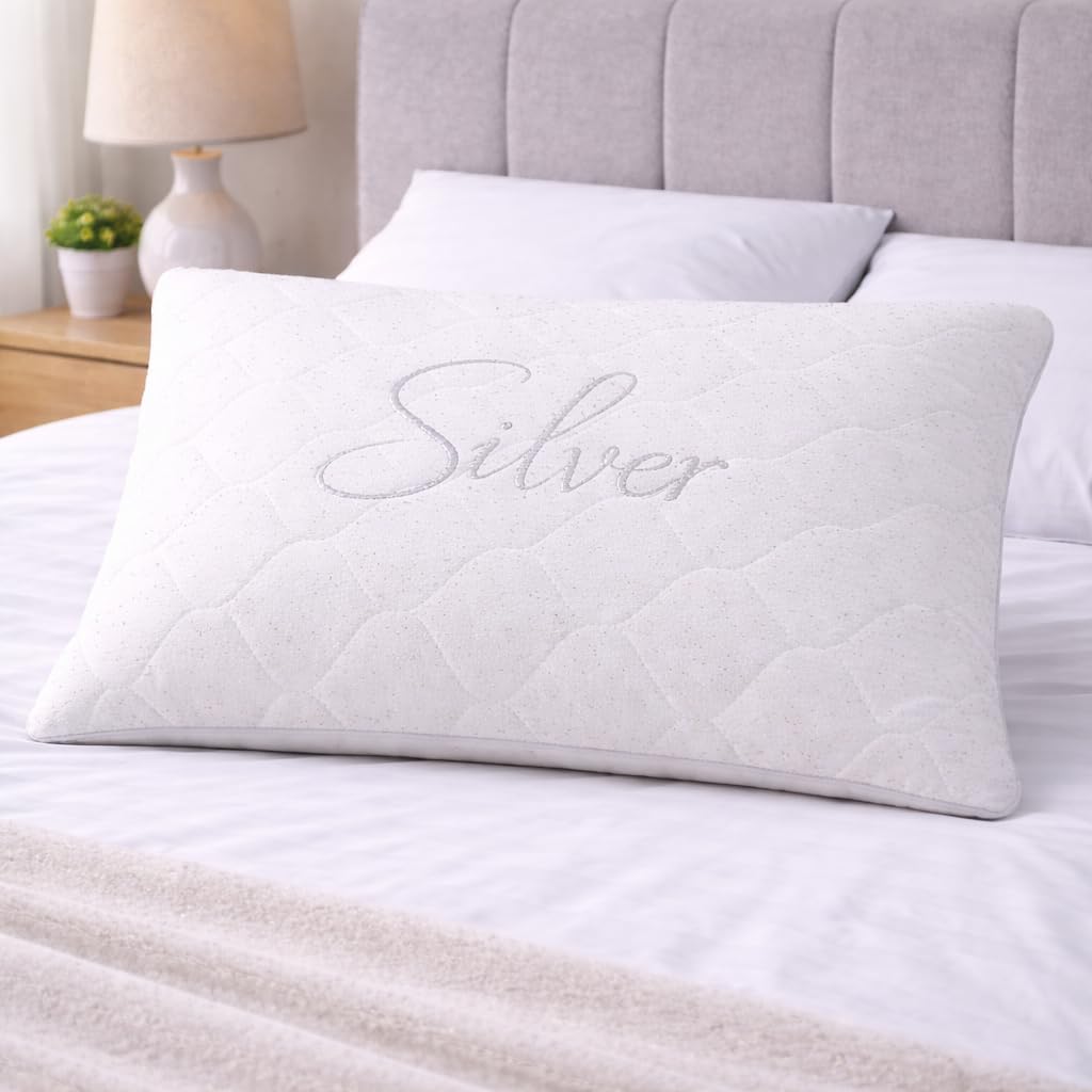 Cuscino in memory foam (1, Silver Ice, 50 x 70 cm)