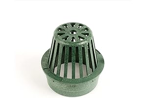 Premium USA Made 4 Inch Outdoor Drain Cover - Durable & Versatile...