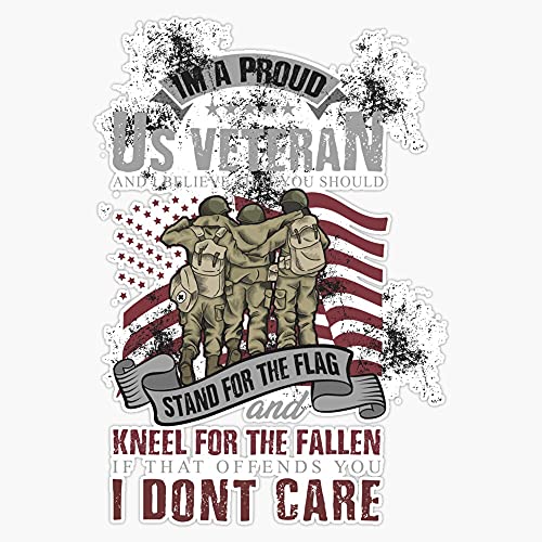 HOF Trading Army Veteran Vinyl Sticker Waterproof Decal Laptop Wall Window Bumper Sticker 5