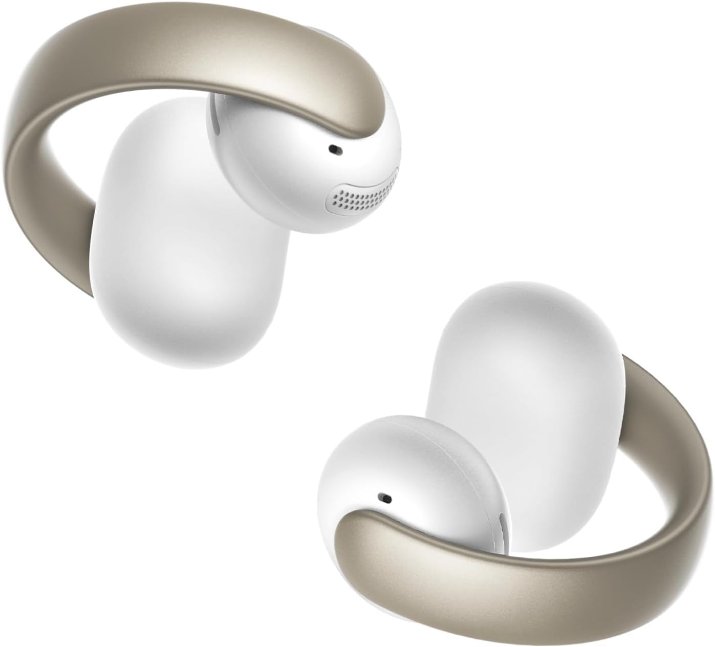 soundcore AeroClip by Anker(odnowiona), słuchawki z klipsem, komfort adaptacyjny, wyraźne połączenia z 4 mikrofonami i sztuczną inteligencją, stabilne dopasowanie, sterowniki 13 mm