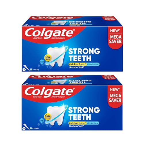 Strong Teeth Anticavity Toothpaste - 800g (200g*4) (Pack of 2)