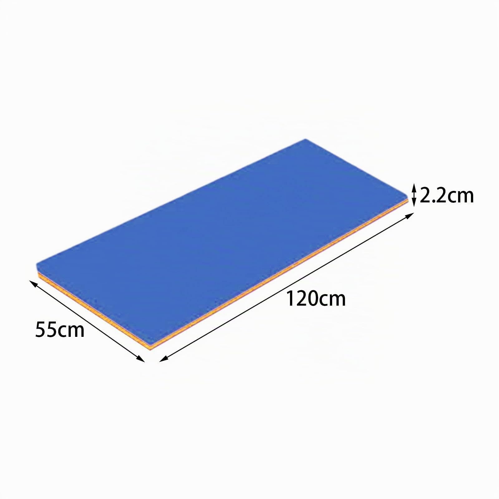 Colchoneta Flotante Piscina Alfombra Manta Tapete Colchón Azul Naranja | Flotante Plegable Fácil de Transportar Fabricada en XPE Adecuada para Vacaciones Y Fiestas F
