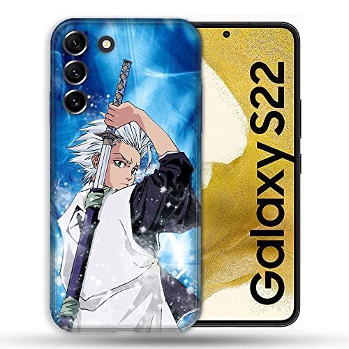 Coque Samsung S22 Bleach Hitsugaya Tōshirō en silicone noir