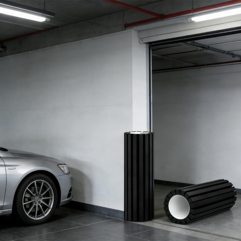Lot de 4 protections murales de garage en mousse EVA avec dos solide, amortisseur anti-collision pour portes de voiture, idéal pour la sécurité de la maison, du garage et du parking