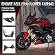 Cubierta de motocicleta Bellypan Motor Guard Chasis Bumper Protection Cover Panel Inferior Spoiler Carenado Body Frame Kit para F900R F900XR F 900 R XR F-900-R F-900-XR 2020-2023 (Schwarz)