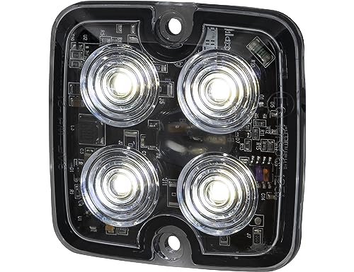 Image of Buyers Products, 2in. LED Emergency Warning Flash Work Truck Strobe Light, Light Type LED, Lens Color Clear, Included (qty.) 1 Model# 8892141