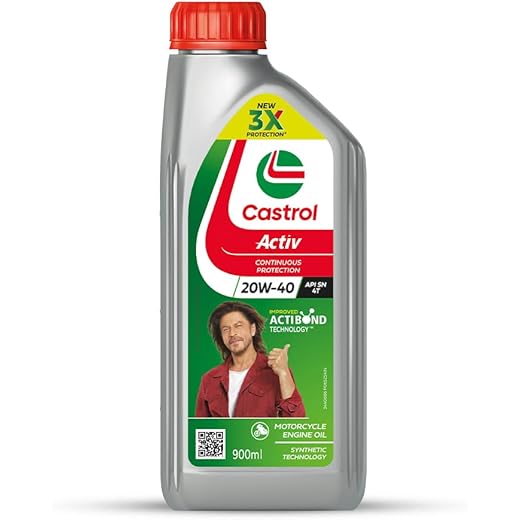 Castrol Activ 20W-40 Engine Oil 900ML