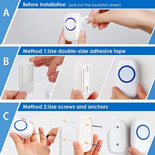 Campanello Senza Fili PHYSEN CW Campanelli