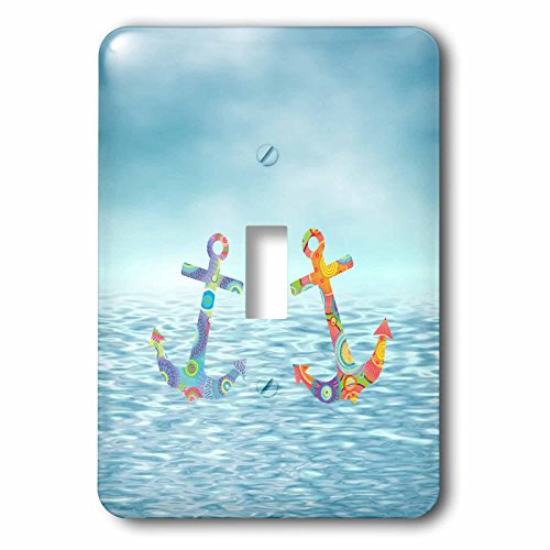 Cubierta para interruptor de luz 3dRose lsp_255470_1 placa embellecedora de pared variable 2