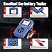 Car Battery Tester 6V 12V 24V Battery Voltage Tester, BR502 100-2000 CCA 2Ah-220Ah Internal Resistance Tester Automotive Accurate Digital Auto Battery Analyzer for Car Truck Marine Motorcycle SUV Boat