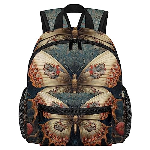 Cartable primaire et sac à dos papillon coloré pour fille et garçon